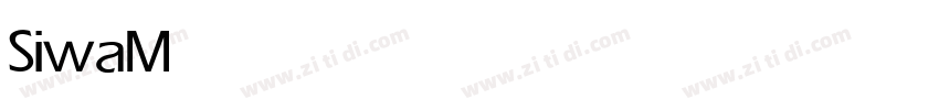 Siwa Medium字体转换